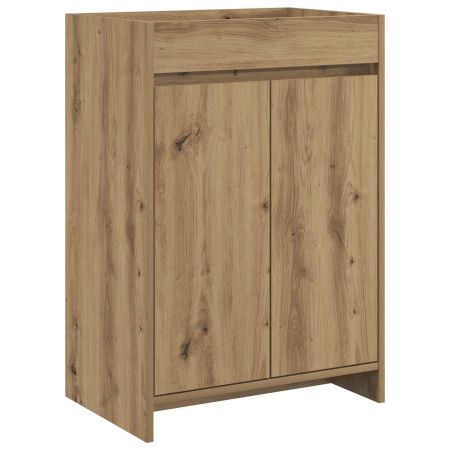 Кабинет под мивка за баня Дъб артизан 56 x 37,5 x 81 см