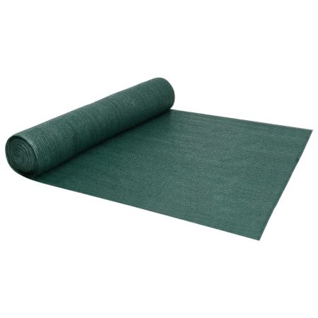 Засенчваща мрежа зелена 1x50 м HDPE 195 г/м²