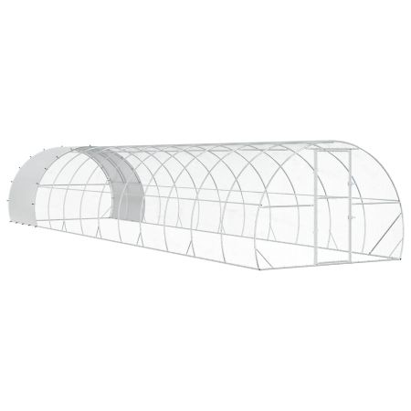 Кокошарник Сребристо 1200 x 300 x 200 cm Поцинкована стомана