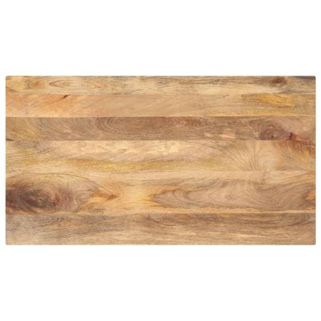 Плот за маса, 100x50x2,5 см, правоъгълен, манго масив