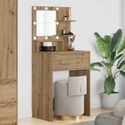 Тоалетки за спалня Дъб 80 x 39,6 x 135 см Инженерно дърво