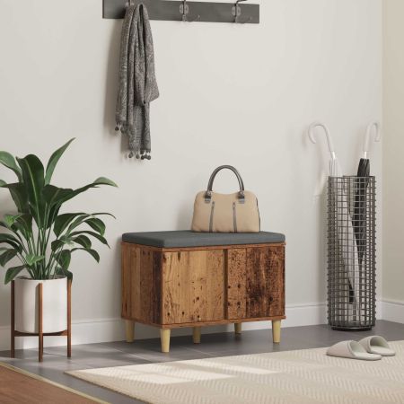 Пейка за коридор с възглавница Старо дърво 60 x 38 x 46 см