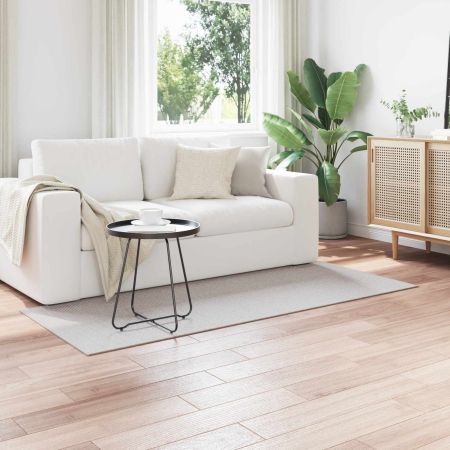 Килими за помещение HUARTE Кремав и сив 200 x 80 см Полиестер