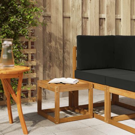 Столче пейка Естествен 43 x 43 x 37 см Солидно акациево дърво