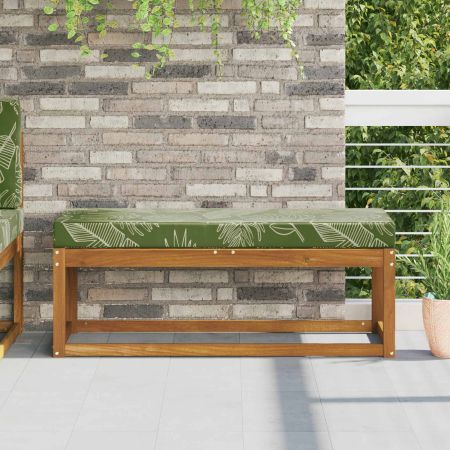 Възглавница за сядане Дизайн с листа 115 x 40 x 8 см