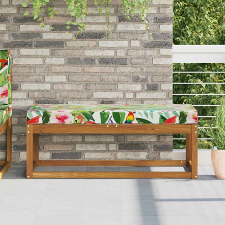 Възглавница за открито седалка цветно 111,5 x 40 x 8 см