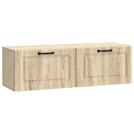 Стенно монтиран ТВ шкаф Дъб сонома 98 x 31 x 30 см
