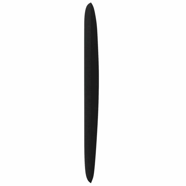 Ушичка на таблата Черно 80 x 23 x 6 см Кадифе