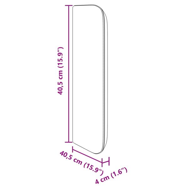 Ушичка на таблата Зелен 40,5 x 40,5 x 4 см текстил