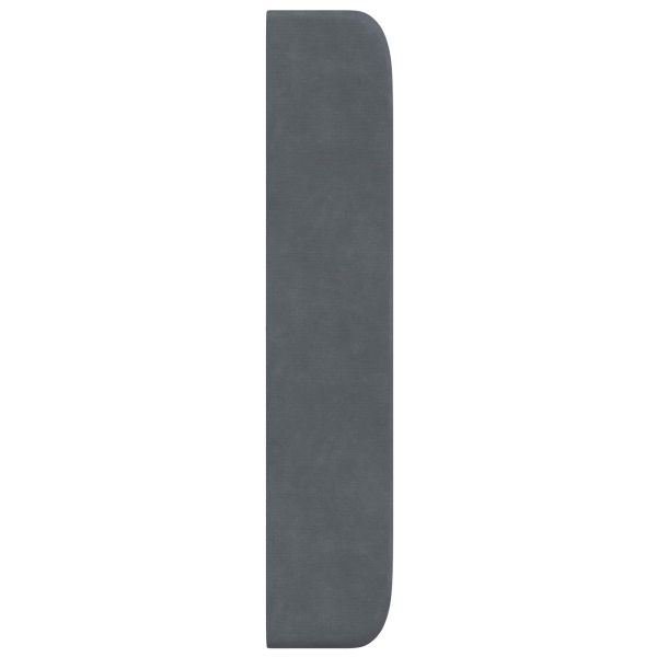 Ушичка на таблата Сив 80 x 16 x 4 см Кадифе