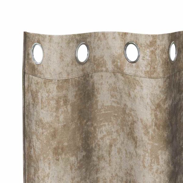 Кадифени завеси С завеси 2 pcs Шампанско 140 x 140 cm Кадифе