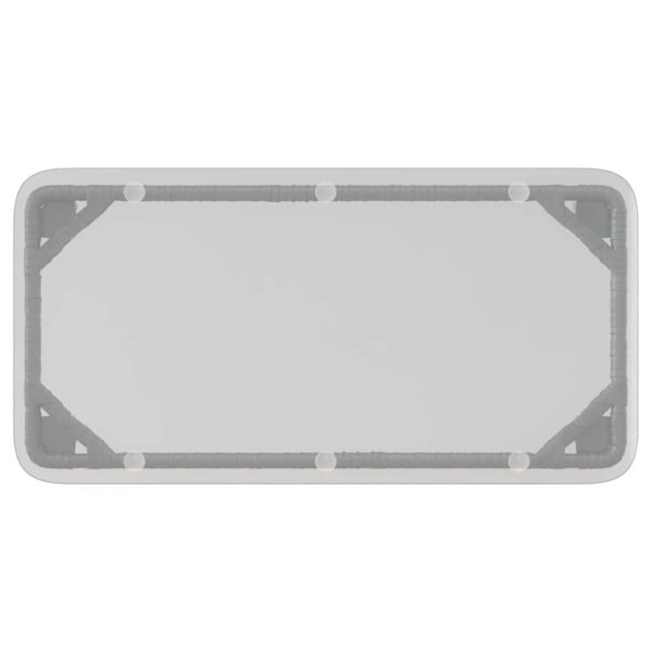 Градинска маса Черно 80 x 40 x 45 см полиратан