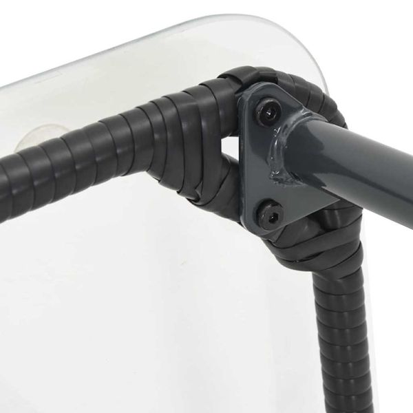 Градинска маса Черно 80 x 40 x 45 см полиратан