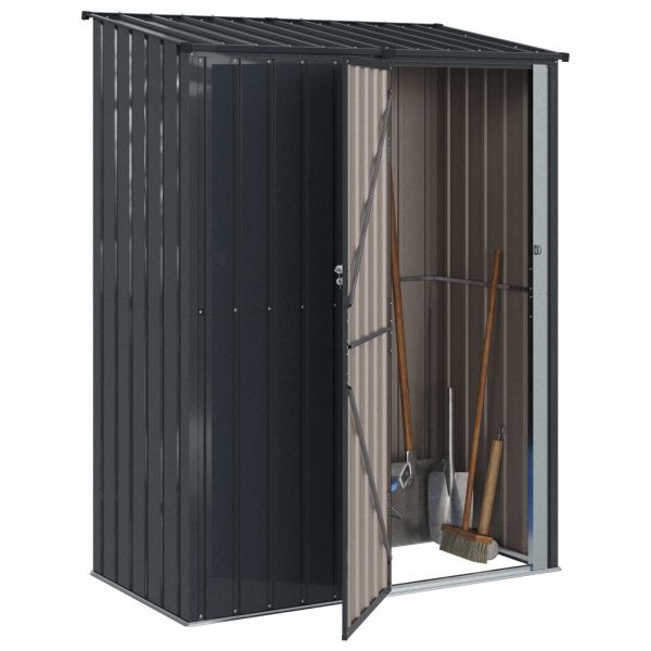 Градински навеси Антрацит 153,5 x 86 x 200 см Метал