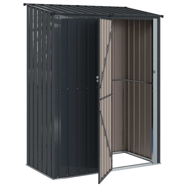 Градински навеси Антрацит 153,5 x 86 x 200 см Метал