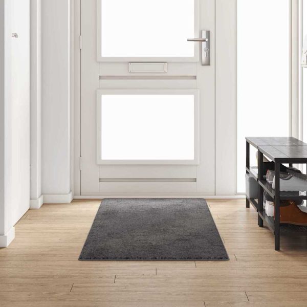Килим пътека Сив 80 x 250 cm 100% Полипропиленов Тапициран