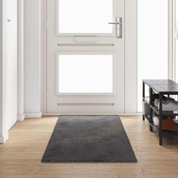 Килим пътека Сив 80 x 300 cm 100% Полипропиленов Тапициран