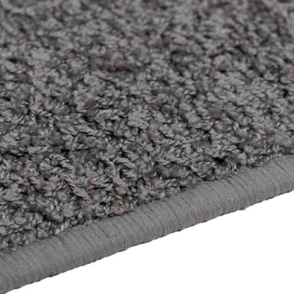 Килим пътека Сив 80 x 500 cm 100% Полипропиленов Тапициран