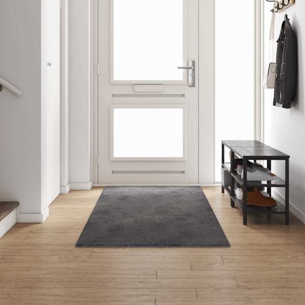 Килим пътека Сив 100 x 300 cm 100% Полипропиленов Тапициран