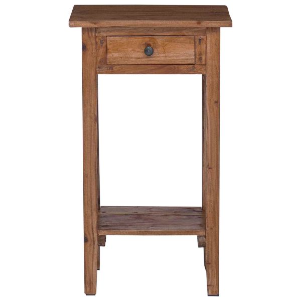 Стойка за растения Кафяво 34 x 25 x 52 см Махагоново дърво