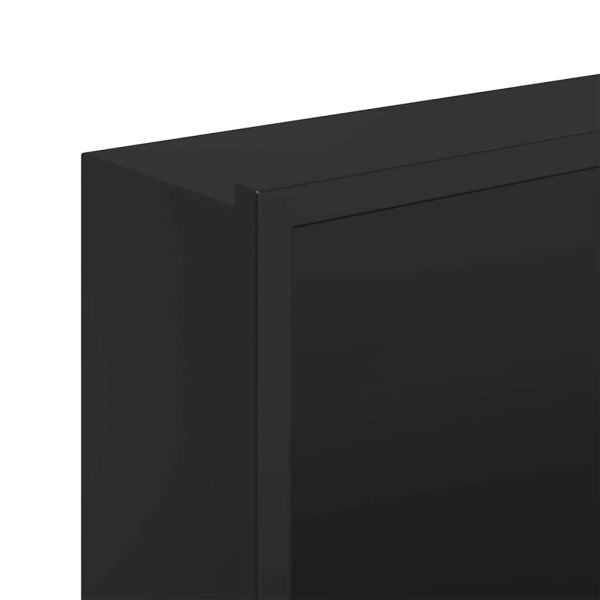 Нишата за душ Черен 92 x 32 x 10 см Неръждаема стомана