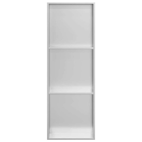 Нишата за душ Сребрист 90 x 30 x 9,5 см Неръждаема стомана
