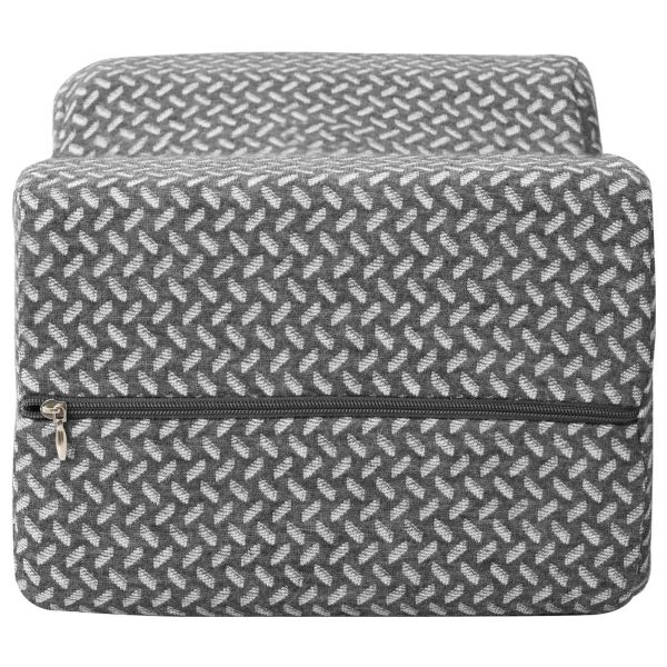 Коленен възглавница Сив 26 x 21,5 x 15 см Мемори пяна