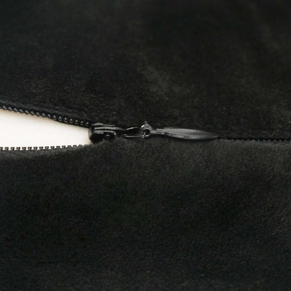 Пътен възглавник за врат Черен 27 x 26 x 14 см Мемори пяна