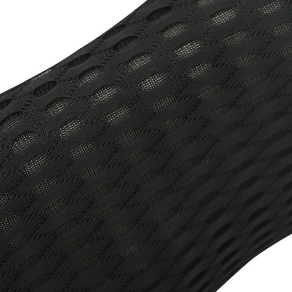 Възглавница за гръб Черен Мемори пяна 46 x 24 x 11 см