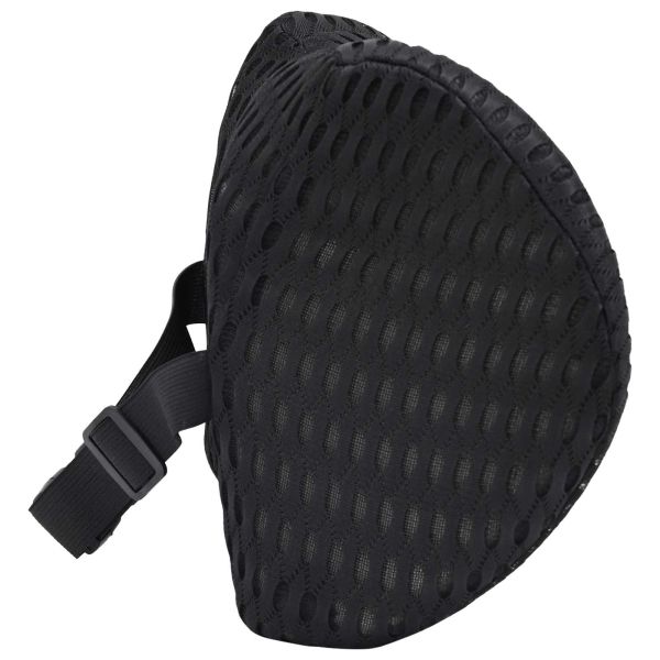 Възглавница за врат Черен Мемори пяна 30,5 x 21,5 x 13 см