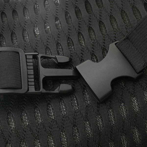 Възглавница за врат, Възглавница за гръб Черен Мемори пяна