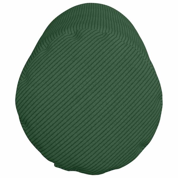 Възглавници валяци 2 pcs Тъмен зелен Ø 25 x 70 см