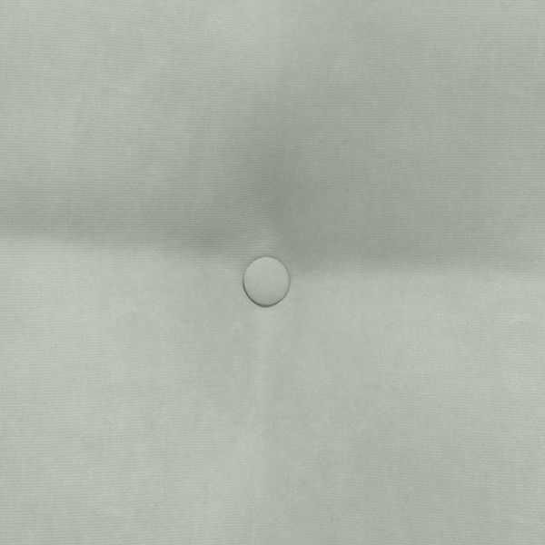 Възглавница за гръб Светлосиво 45 x 24 x 50 см Кадифе