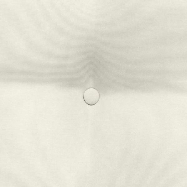 Възглавница за гръб Крем 45 x 24 x 50 см Кадифе