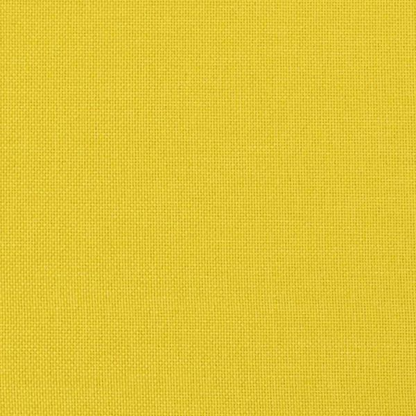 Възглавница за гръб Светло жълто 160 x 24 x 50 см текстил