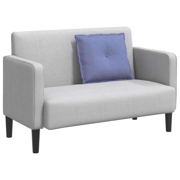 Възглавница за гръб Дънково син 60 x 19 x 50 см текстил