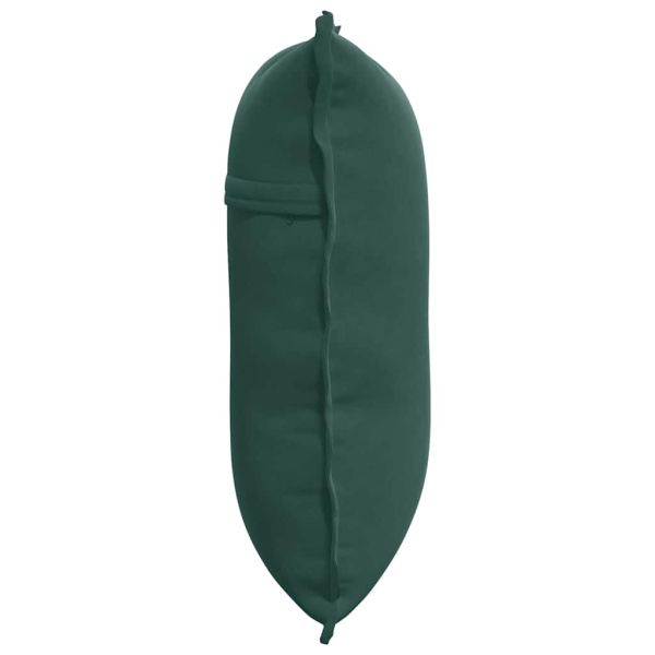 Възглавница за гръб Тъмен зелен 60 x 50 cm Кордюрова тъкан