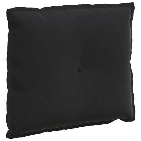Възглавница за гръб Черно 60 x 50 cm Кордюрова тъкан