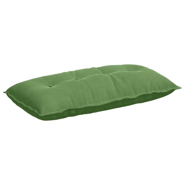 Възглавница за гръб Светло зелено 100 x 50 cm Кордюрова тъкан