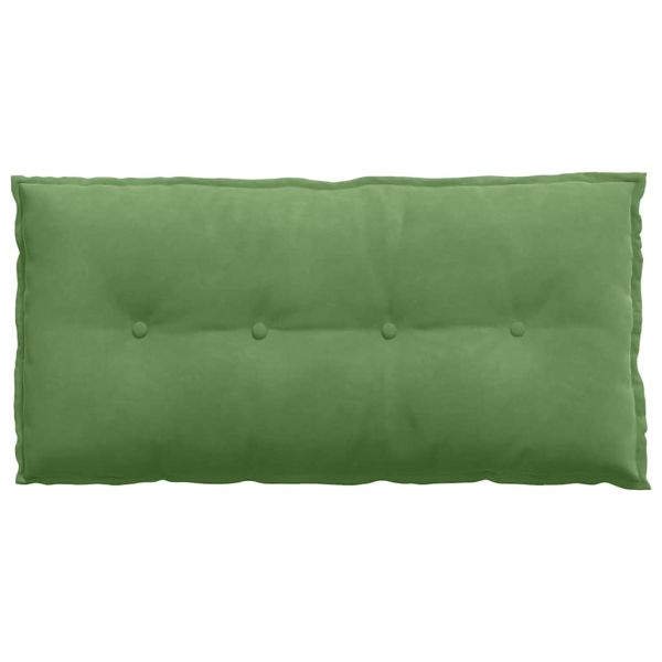 Възглавница за гръб Светло зелено 100 x 50 cm Кордюрова тъкан