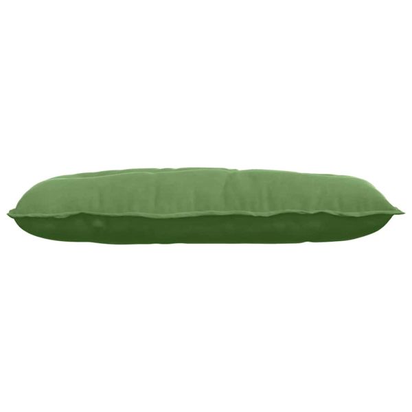 Възглавница за гръб Светло зелено 100 x 50 cm Кордюрова тъкан