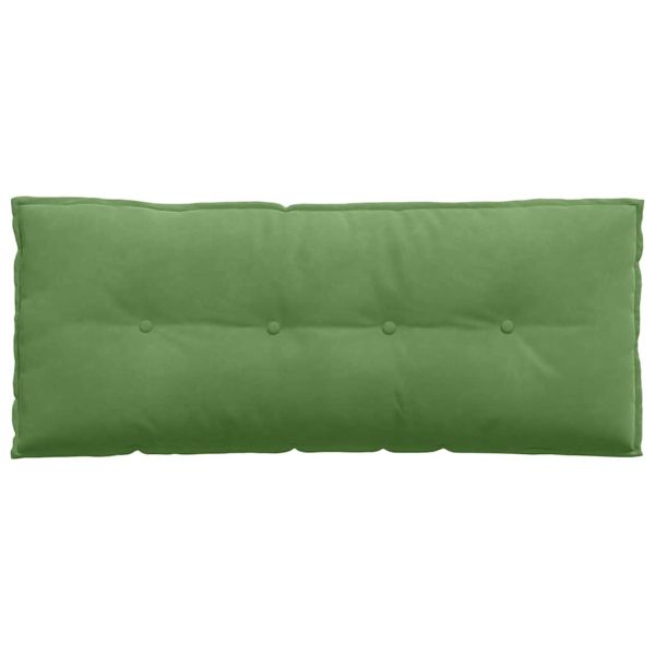 Възглавница за гръб Светло зелено 120 x 50 cm Кордюрова тъкан