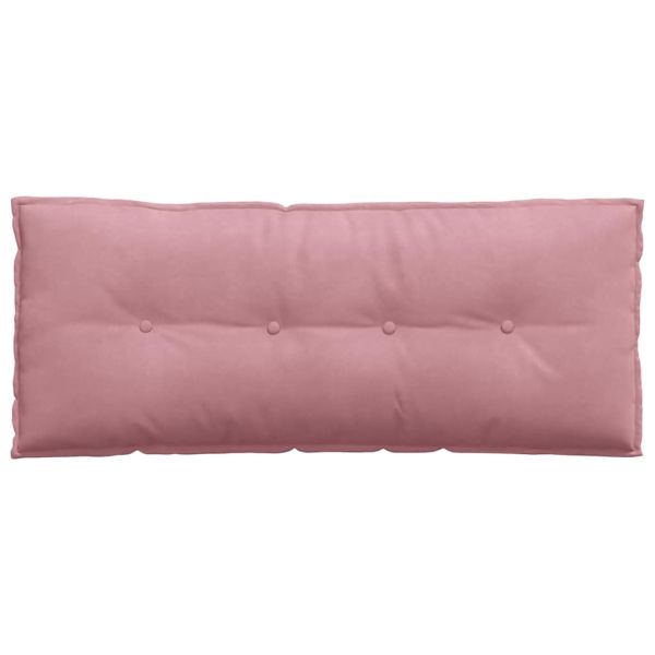 Възглавница за гръб Розово 120 x 50 cm Кордюрова тъкан