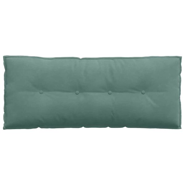 Възглавница за гръб Морско зелено 120 x 50 cm Кордюрова тъкан