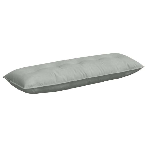 Възглавница за гръб Светлосиво 140 x 50 cm Кордюрова тъкан