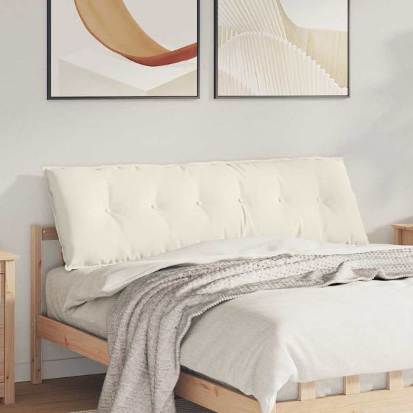 Възглавница за гръб Крем 160 x 50 cm Кордюрова тъкан