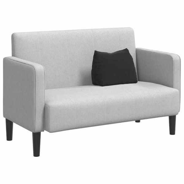 Възглавница за гръб Черно 45 x 20 x 35 см Кордюрова тъкан