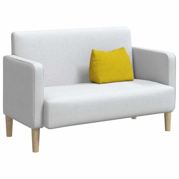 Възглавница за гръб Жълто 45 x 20 x 35 см Кордюрова тъкан