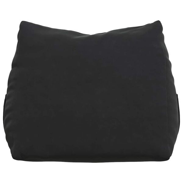 Възглавница за гръб Черно 60 x 20 x 50 см Кордюрова тъкан