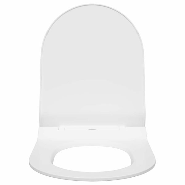 Тоалетна седалка Регулирума Бял 50 x 36,5 x 5 см Полипропилен